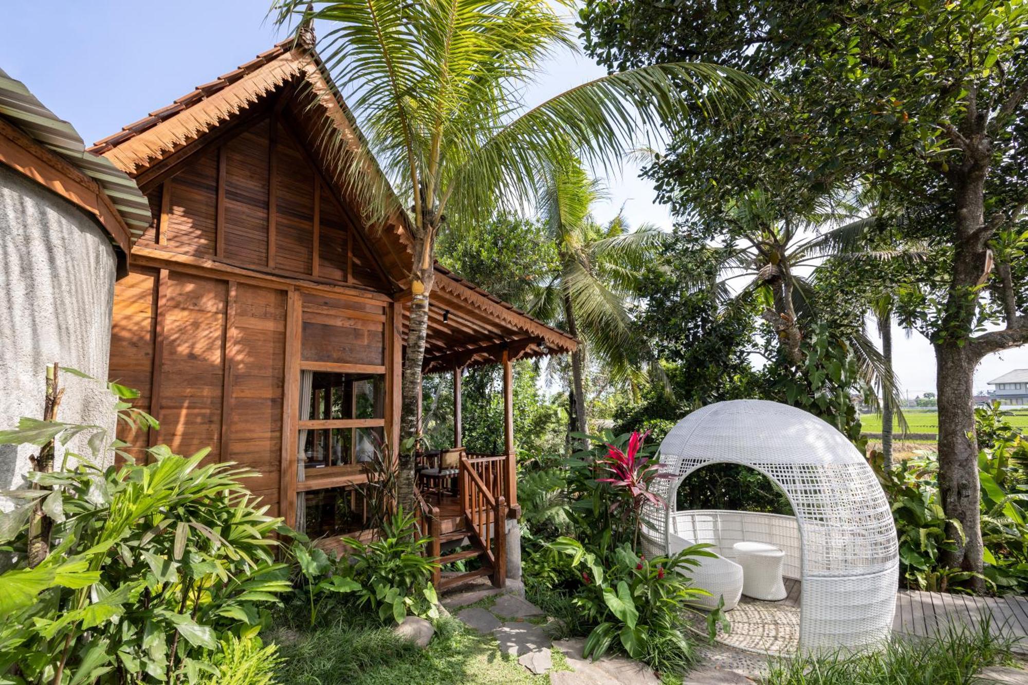 Berlima Wooden Lodge By Pramana Villas أوبود المظهر الخارجي الصورة