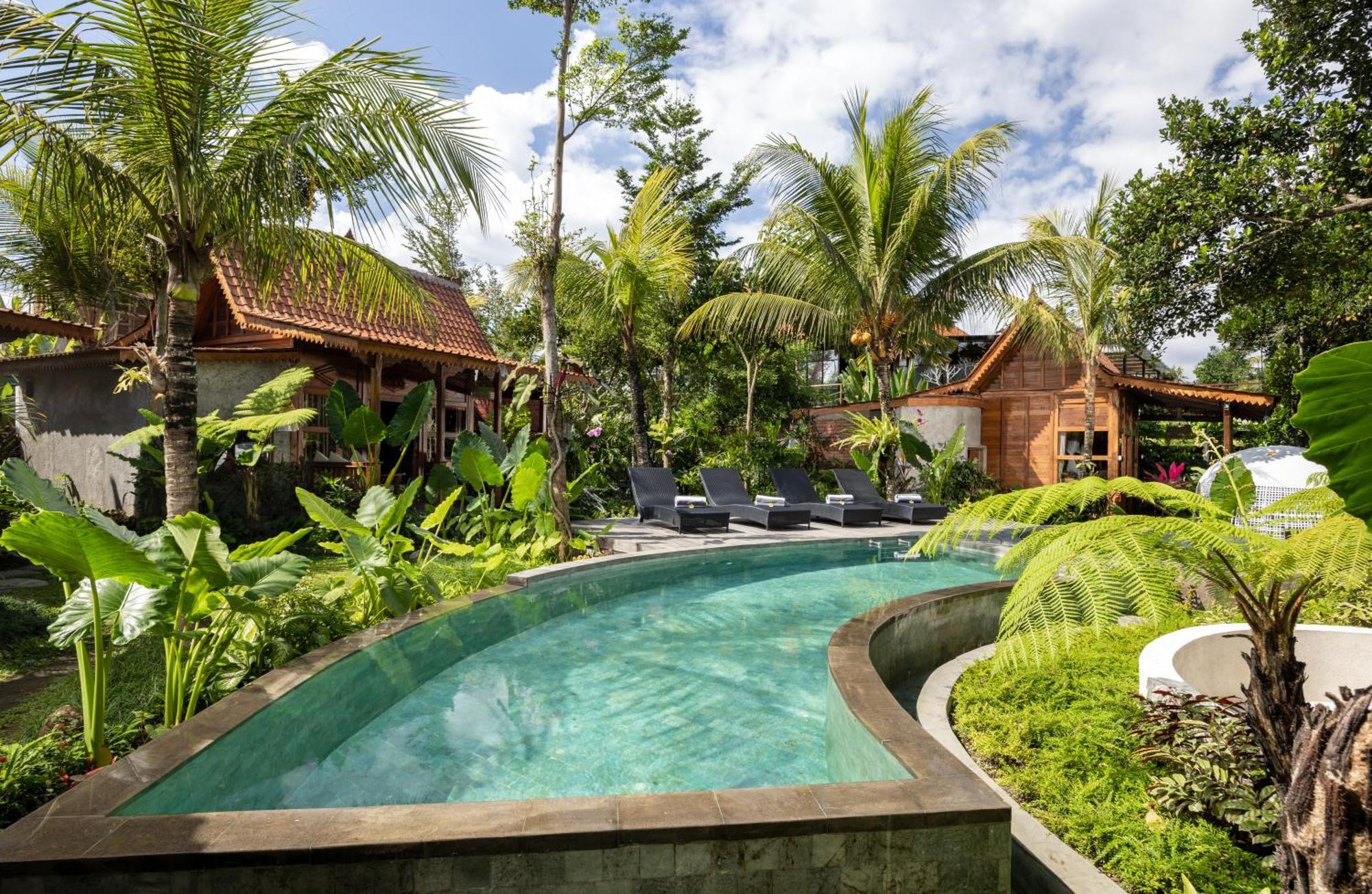 Berlima Wooden Lodge By Pramana Villas أوبود المظهر الخارجي الصورة