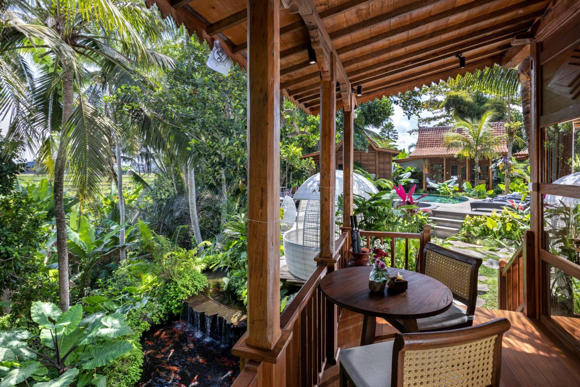 Berlima Wooden Lodge By Pramana Villas أوبود المظهر الخارجي الصورة